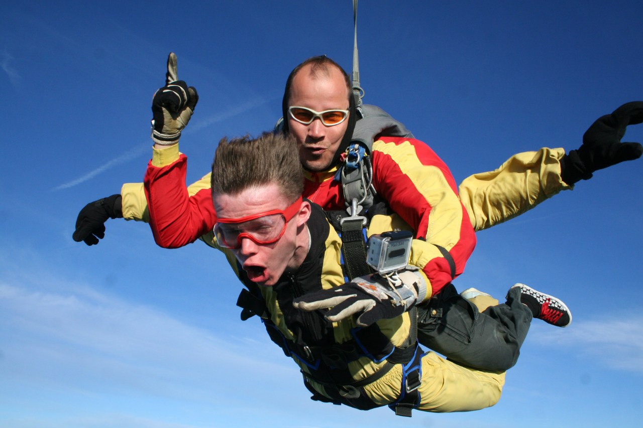 Прыжки в тандеме спб